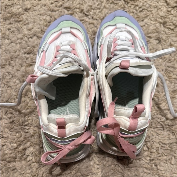 Nike Air Max Furyosa Low-Top Pastel Colorway Sneakers Summit White Honeydew - Picture 7 of 12